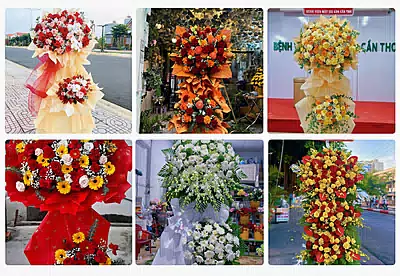 Kệ Hoa Khai Trương Chơn Thành, Bình Phước