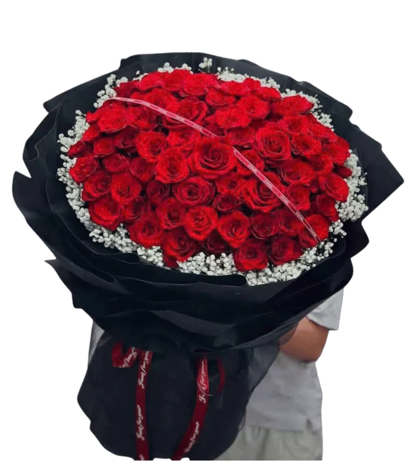 Bó Hoa Hồng Đỏ Say Đắm