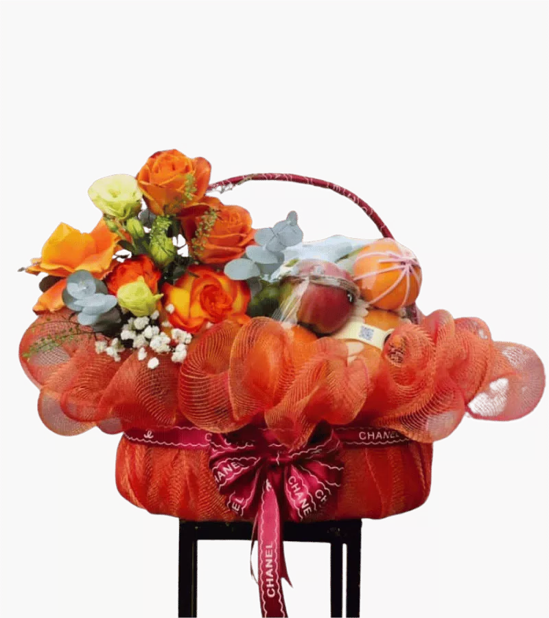 Giỏ Trái Cây Cam Thịnh Vượng