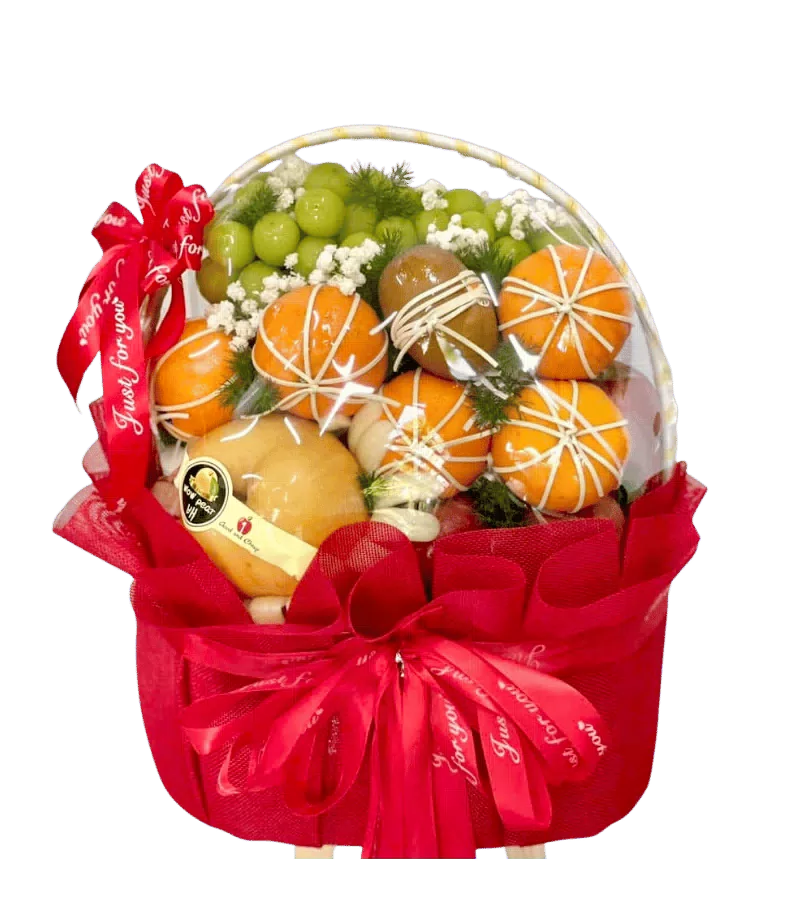 Giỏ Trái Cây Đỏ Như Ý