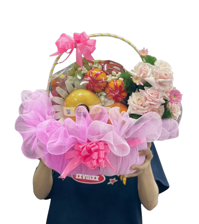 Giỏ Trái Cây Hồng Phồn Vinh