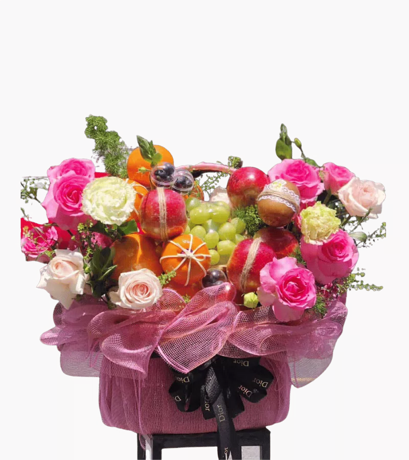 Giỏ Trái Cây Hồng Trù Phú
