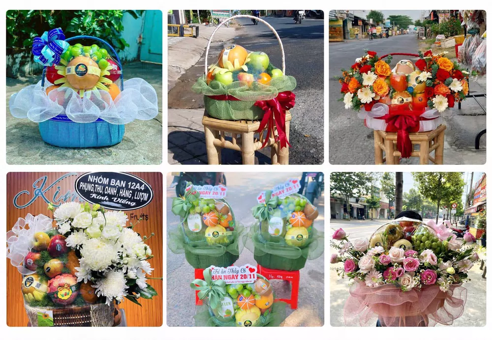 Giỏ trái cây quà tặng giao tại Hớn Quản, Bình Phước