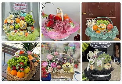 Giỏ Trái Cây Quà Tặng Phú Riềng, Bình Phước