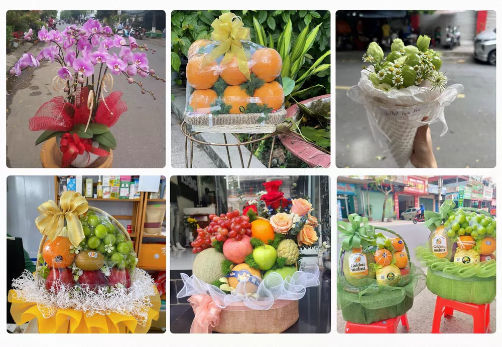 Giỏ trái cây thăm bệnh giao tại Đồng Phú, Bình Phước