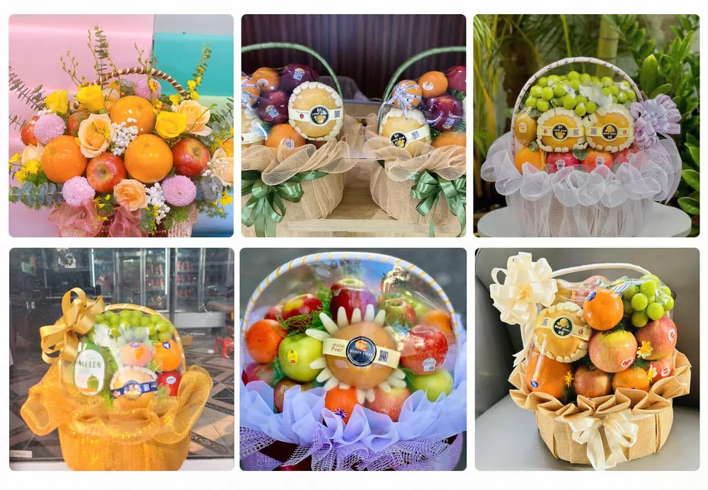 Giỏ trái cây thăm bệnh giao tại Lộc Ninh, Bình Phước