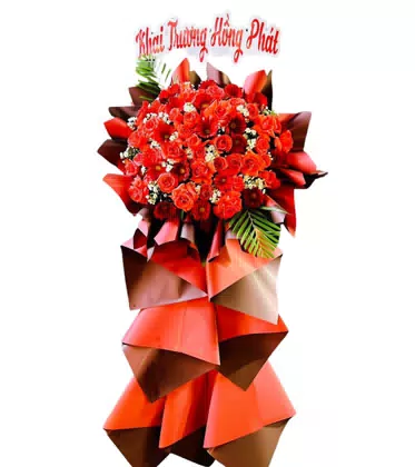 Hoa Khai Trương Đỏ Đại Phát