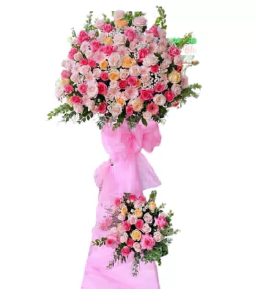 Hoa Khai Trương Đỏ Hồng Phát Tài