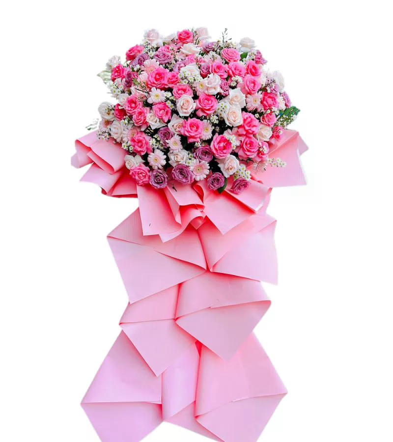 Hoa Khai Trương Sắc Hồng Thịnh Vượng