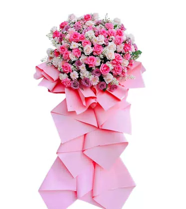 Hoa Khai Trương Sắc Hồng Thịnh Vượng