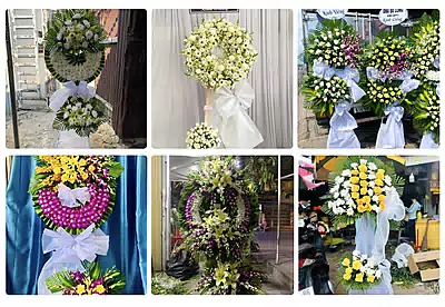 Đặt Hoa Tang Lễ tại Phú Riềng, Bình Phước
