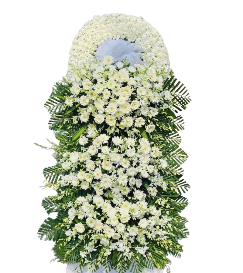 Kệ Hoa Cúc Trắng An Nghỉ