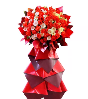 Kệ Hoa Khai Trương 1 Tầng Đẹp