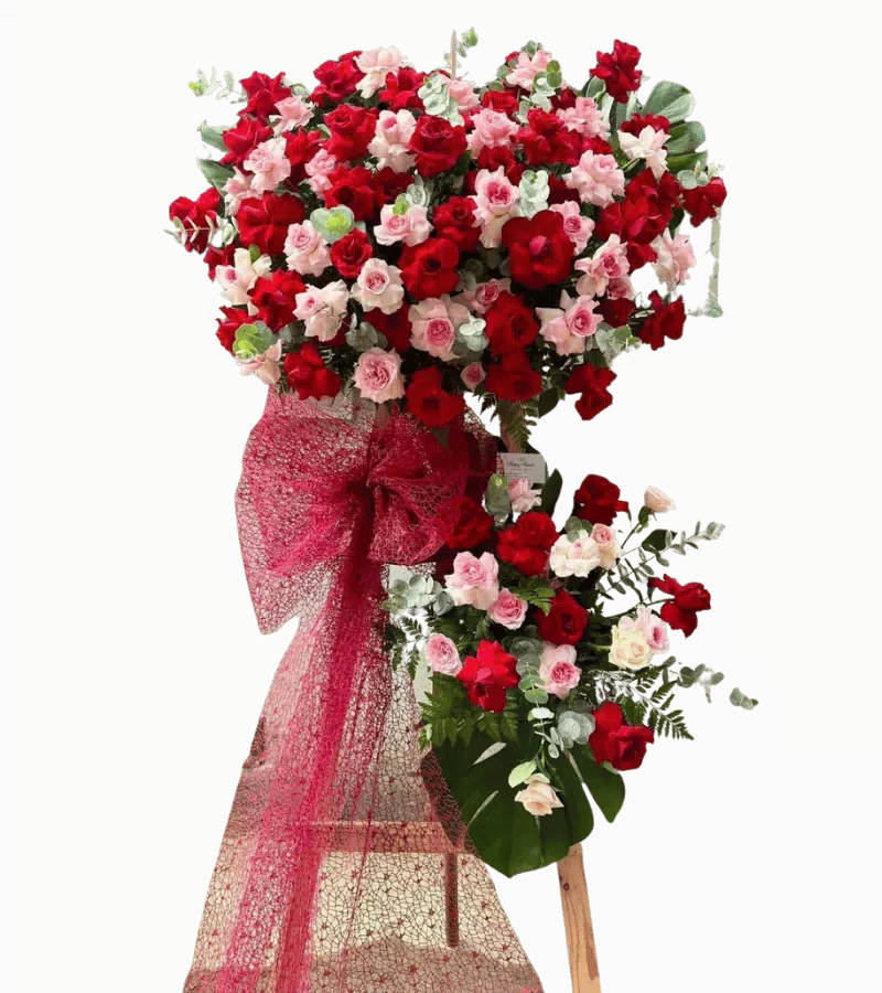Kệ Hoa Khai Trương Đại Cát Đại Lợi