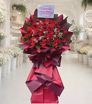 Kệ Hoa Khai Trương Đại Phát