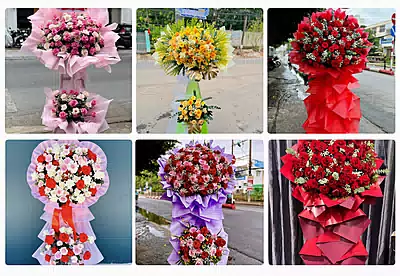 Kệ Hoa Khai Trương Lộc Ninh, Bình Phước