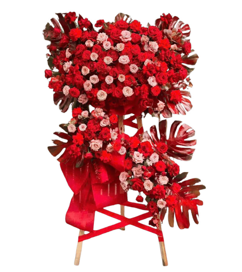 Kệ Hoa Khai Trương Tấn Tài Tấn Lộc