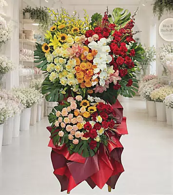 Kệ Hoa Khai Trương Thành Công Rực Rỡ