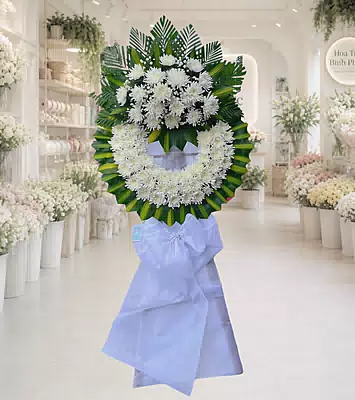 Vòng Hoa Cúc Trắng Thương Nhớ