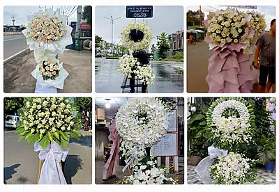 Vòng Hoa Đám Tang Bình Long, Bình Phước